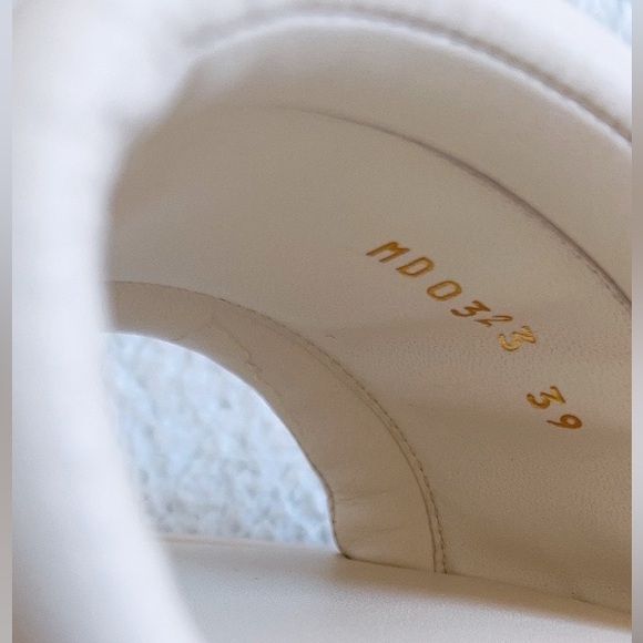 Christian Dior Every-D Embossed Lambskin Leather Slide Sandals - Picture 4 of 16